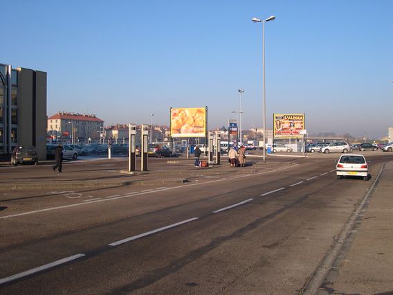  zone non construite, quartier de la gare